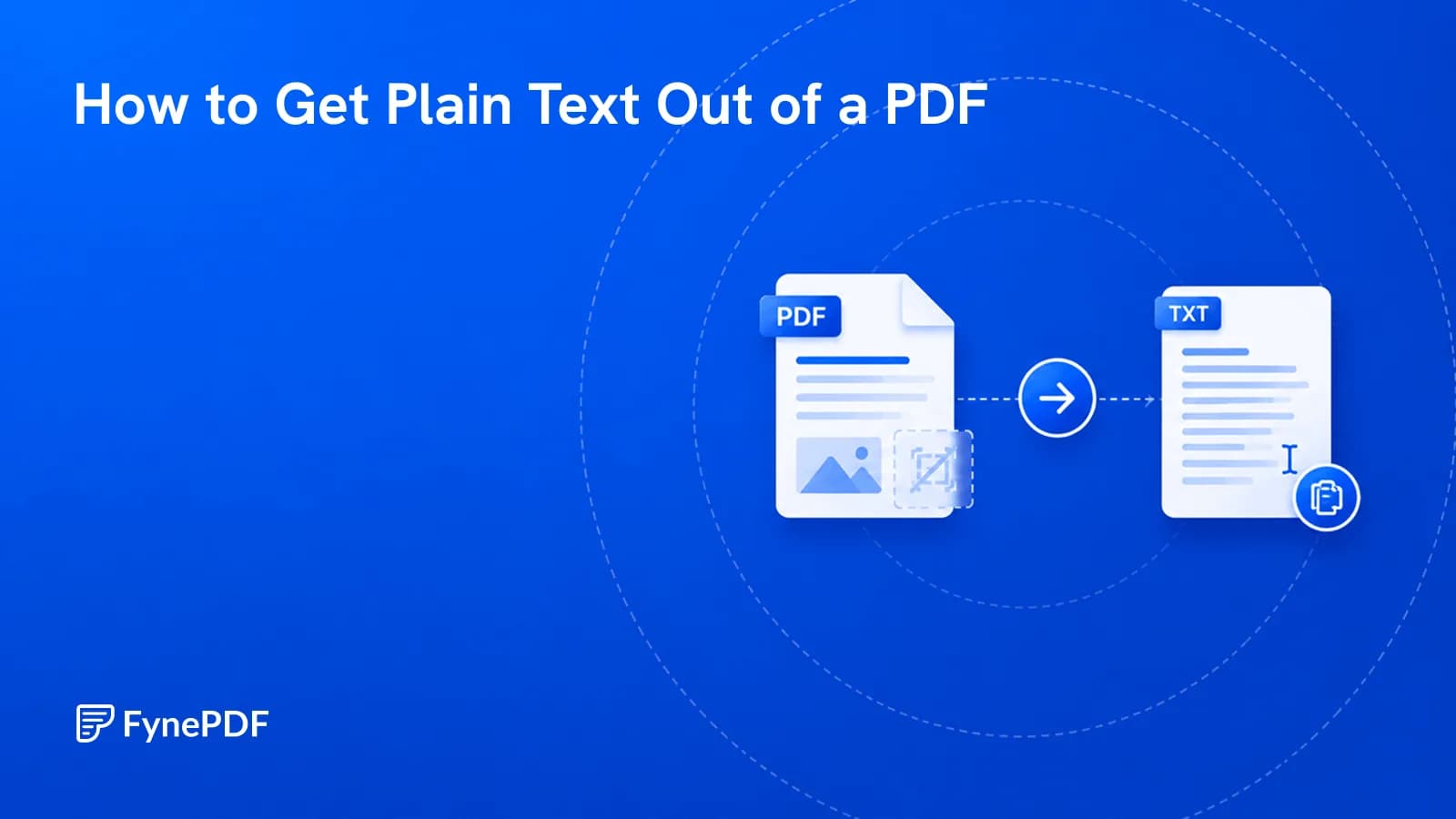 PDF converting into a plain TXT file with selectable copyable text.